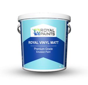 ROYAL VINYL MATT B.WHITE 4LTR