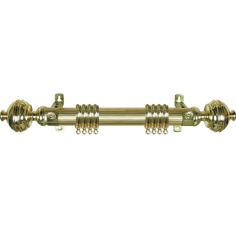 CURTAIN ROD 1MTR GOLDEN