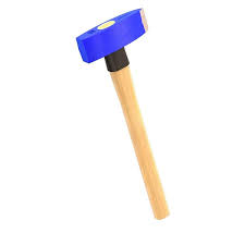 MASON HAMMER W/HANDLE 0.8KG (HARDEN)