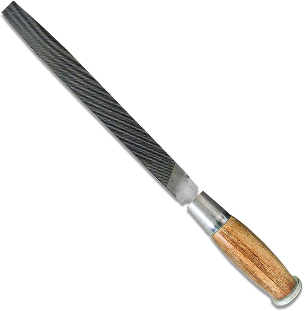 SMOOTH FILE 8" W/HANDLE HARDEN