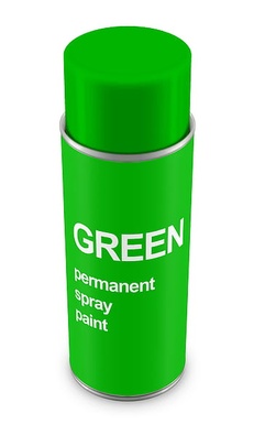 SPRAY PAINT GREEN