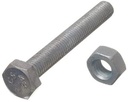 BED BOLT 5"(FULL THREAD)